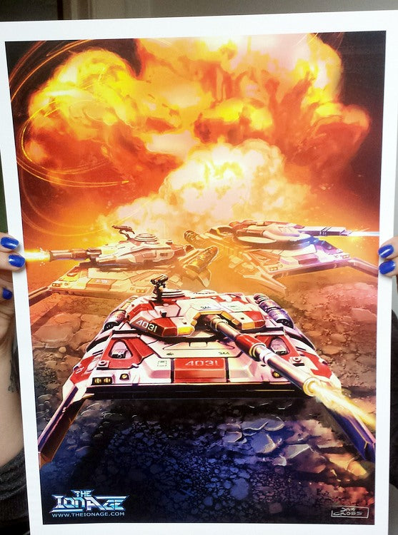 POSTER PRINT -  PIA005 Callsign Taranis Cover Art