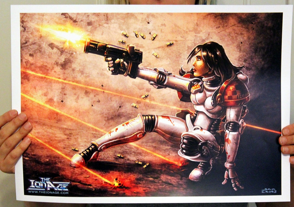 POSTER PRINT -  PIA001 Ylona of Prydia