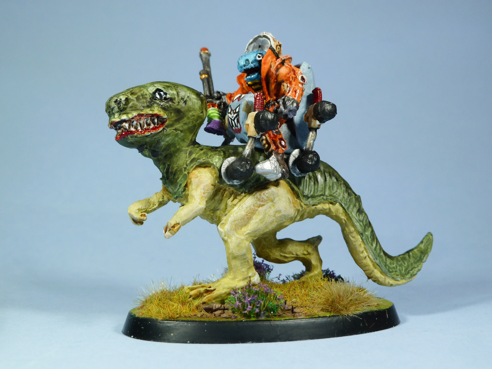 SF0 Giant Lizard with Saurian Rider and Hydraulic Saddle (Pack or Parts)
