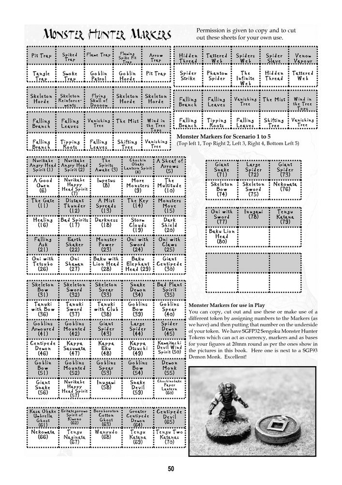 Sengoku Monster Hunter Wargame Rules - Digital Paid Download