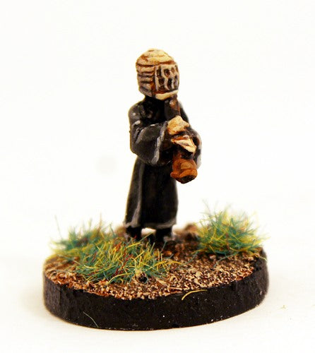SGF115 Komuso Monk walking with Flute