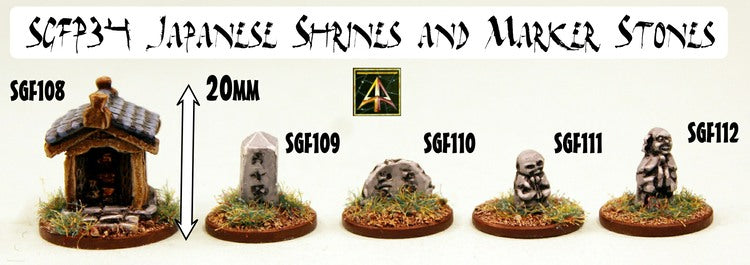 SGFP34 Japanese Shrines and Marker Stones