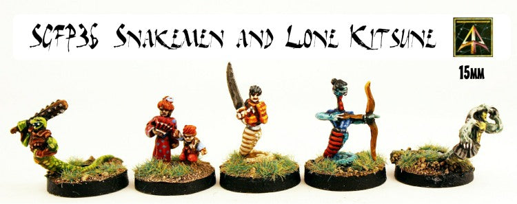 SGFP36 Snake Warriors and Lone Kitsune