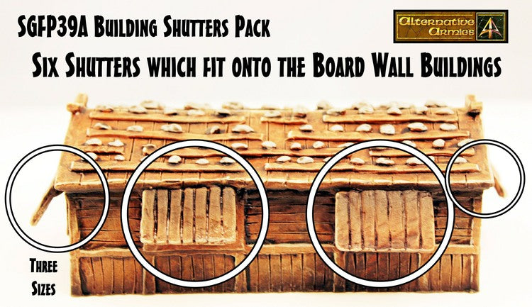 SGFP39A Sengoku Buildings Shutters Pack