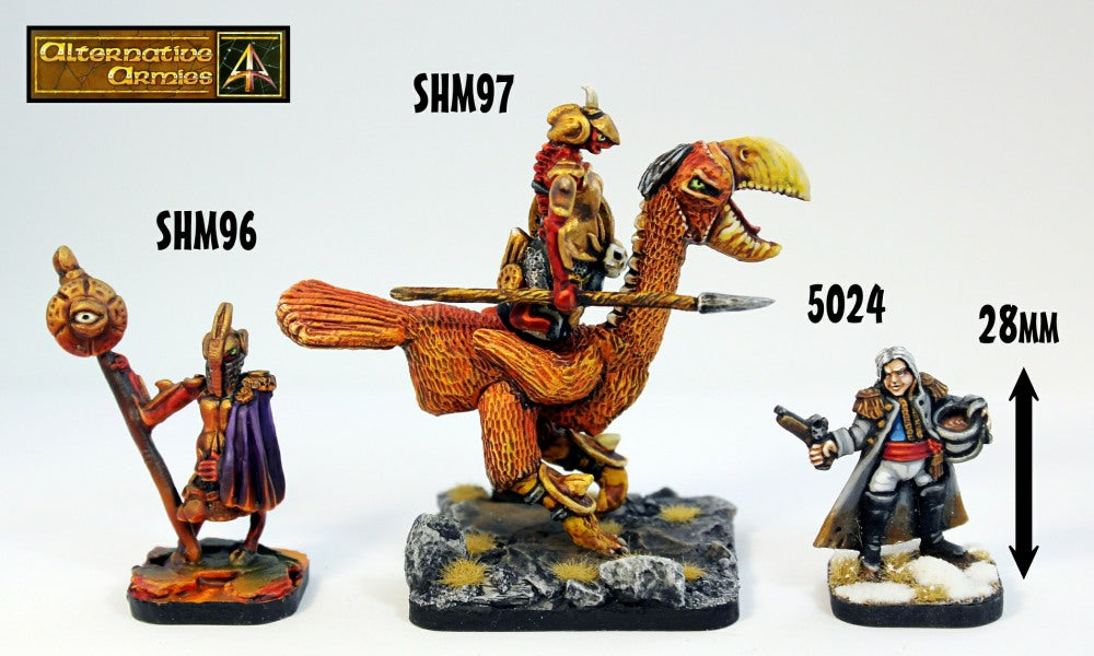 SHM97 Sekoth Guardian Warbird (Bird with Rider and six arm options)