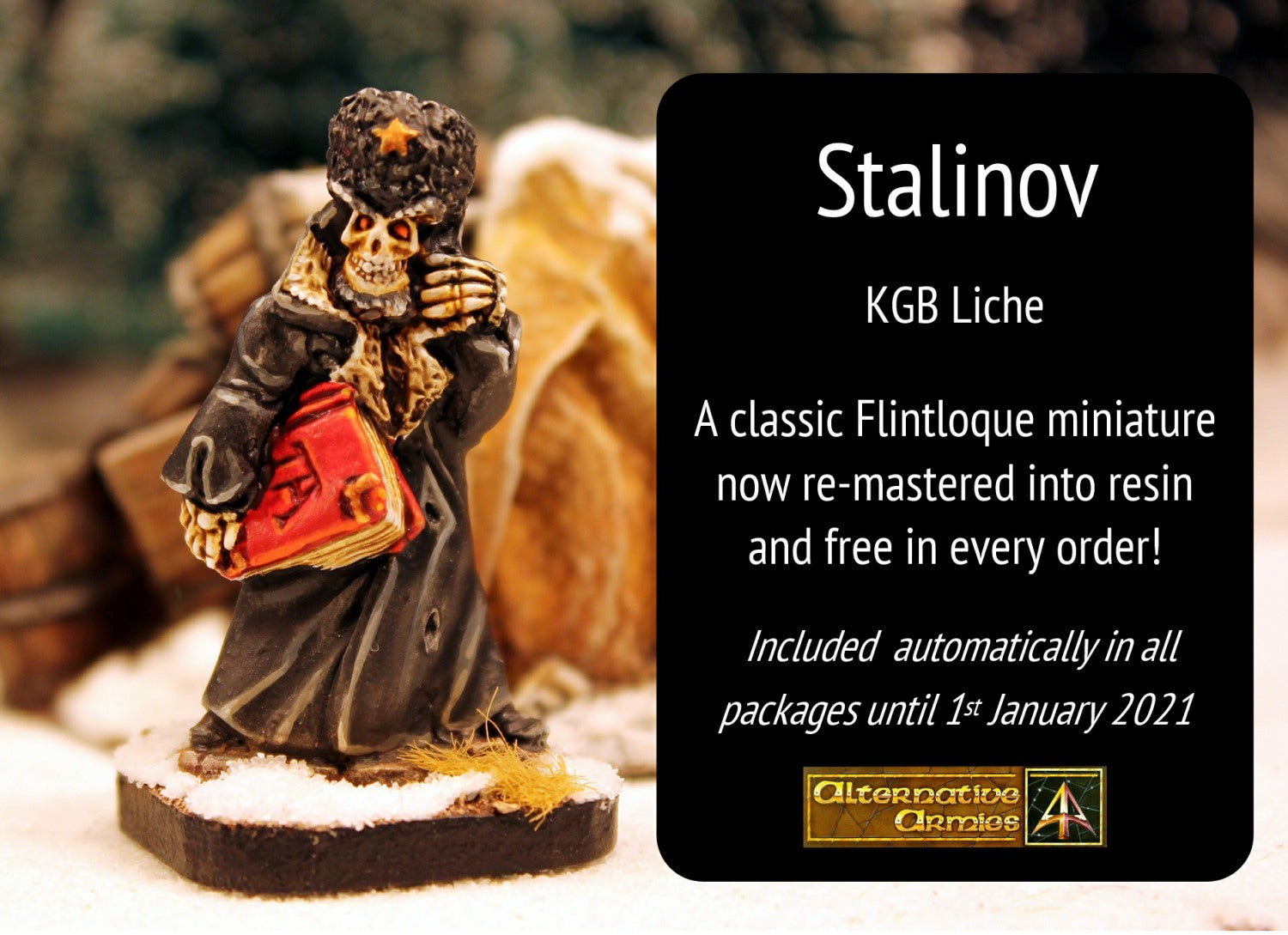 5002 Stalinov the KGB Liche (Resin)