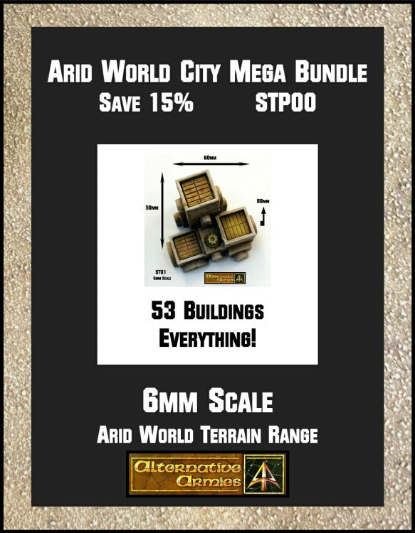 STP00 Arid World City (Mega Bundle of Pieces Save 15%)
