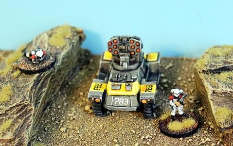 IAF035B Yellow Adder Combat Car