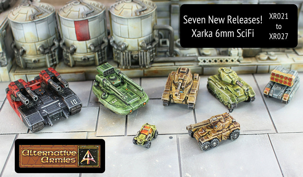 Xarka 6mm Science Fiction Range