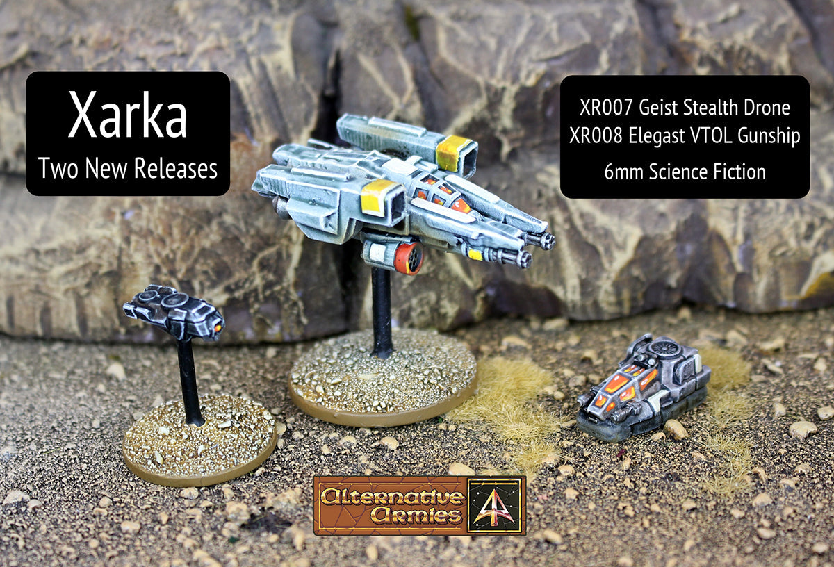 Xarka 6mm Science Fiction Range
