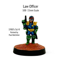100 Law Officer with Pistol