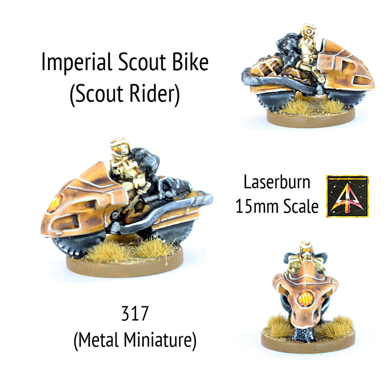 317 Imperial Scout Bike with Scout Rider