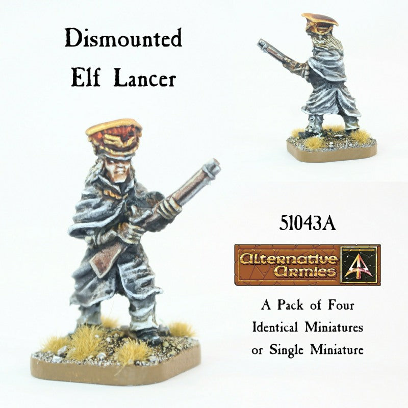 51043A Dismounted Elf Lancer