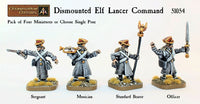51054 Dismounted Elf Lancer Command