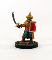 CA4-04: A Saracen warrior in armour with Sword and Shield.