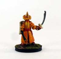 CA4-04: A Saracen warrior in armour with Sword and Shield.