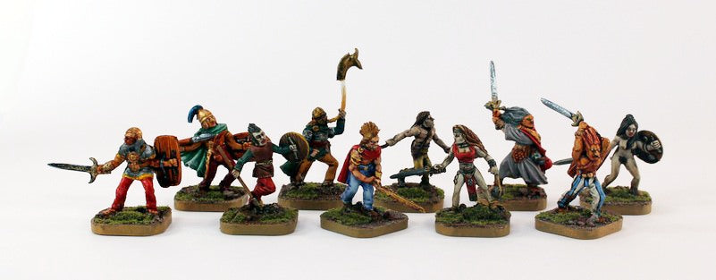 PTD CMB3 Milesian Warband - Erin Celtic Myth (10 Miniatures- Warband 1)