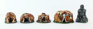 PTD HOB2 15mm Orc Starter Saver Settlement (5 Buildings)