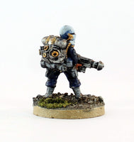 PTD IA069 Muster Private with Valerin Laser Rifle - Blue Armour  (1)