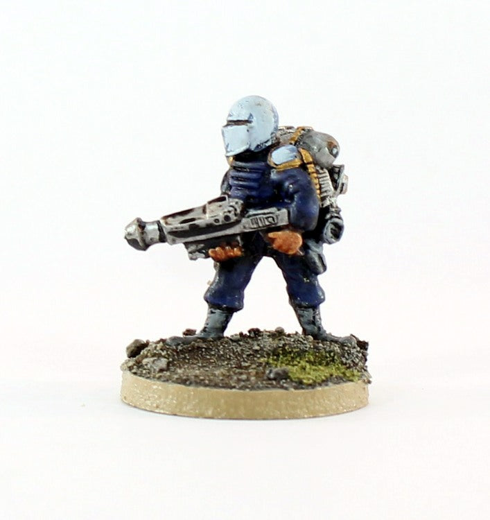 PTD IA069 Muster Private with Valerin Laser Rifle - Blue Armour  (1)