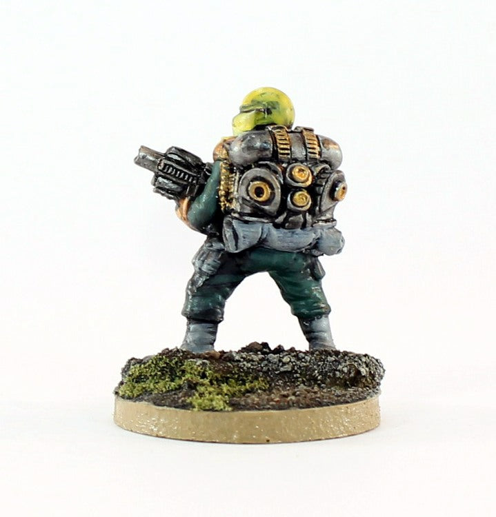 PTD IA070 Muster Private with Ron Launcher - Green Armour  (1)