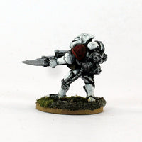 PTD IA073 Retained Knight Assaulter with Angis Rifle - White Armour  (1)