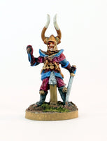 PTD VNT31-01: Necromancer in horned helm with Sword.