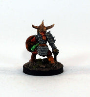 PTD OH2-04: Hob Goblin in horned helm with Sword and Shield