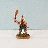 PTD FL13-03: Half Orc with lit torch and flail
