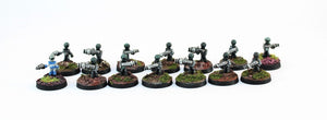 PTD HOF49 Grey Alien Soldiers - 14 Miniatures