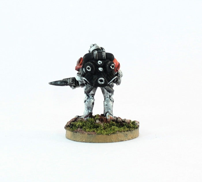 PTD IA014 Retained Varlet with Angis Rifle - White