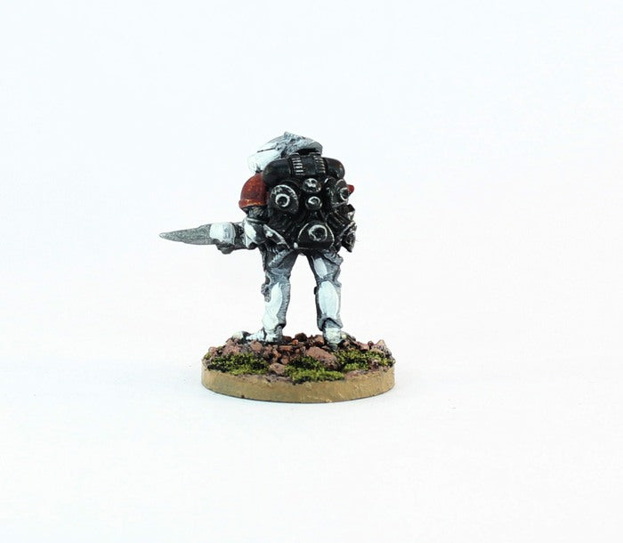 PTD IA015 Retained Varlet with Angis Rifle - White