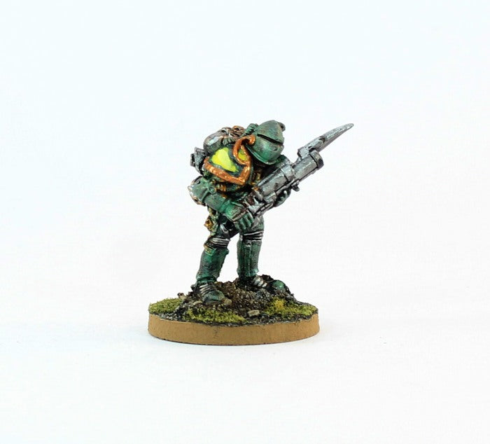 PTD IA016 Retained Varlet advancing Angis Rifle - Green Armour
