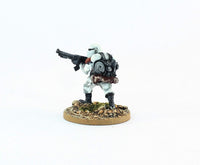 PTD IA047 Muster Private turning shooting Moth Rifle - White