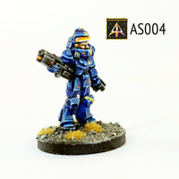 AS004 Arcus Marine with Gauss Rifle and Pistol