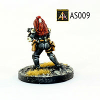 AS009 Infiltrator Agent Callisto with Grit Pistol