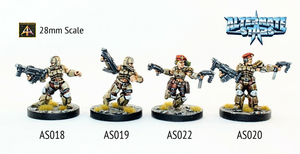 AS019 Star Ranger with Carbine running