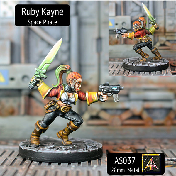 AS037 Ruby Kayne Space Pirate - Free in every shipped order until 4th August 2026