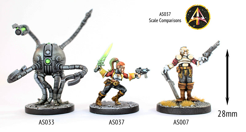 AS037 Ruby Kayne Space Pirate - Free in every shipped order until 4th August 2026