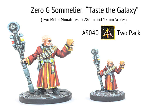 AS040 Zero G Sommelier (Two Miniatures) - Save 20%