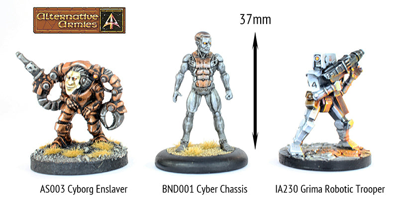 BND001 Cyber Chassis (500 Numbered Packs only) by Bob Naismith