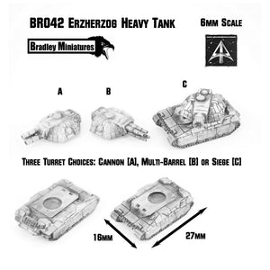 BR042 Erzherzog Heavy Tank (Pack of Three or Single)
