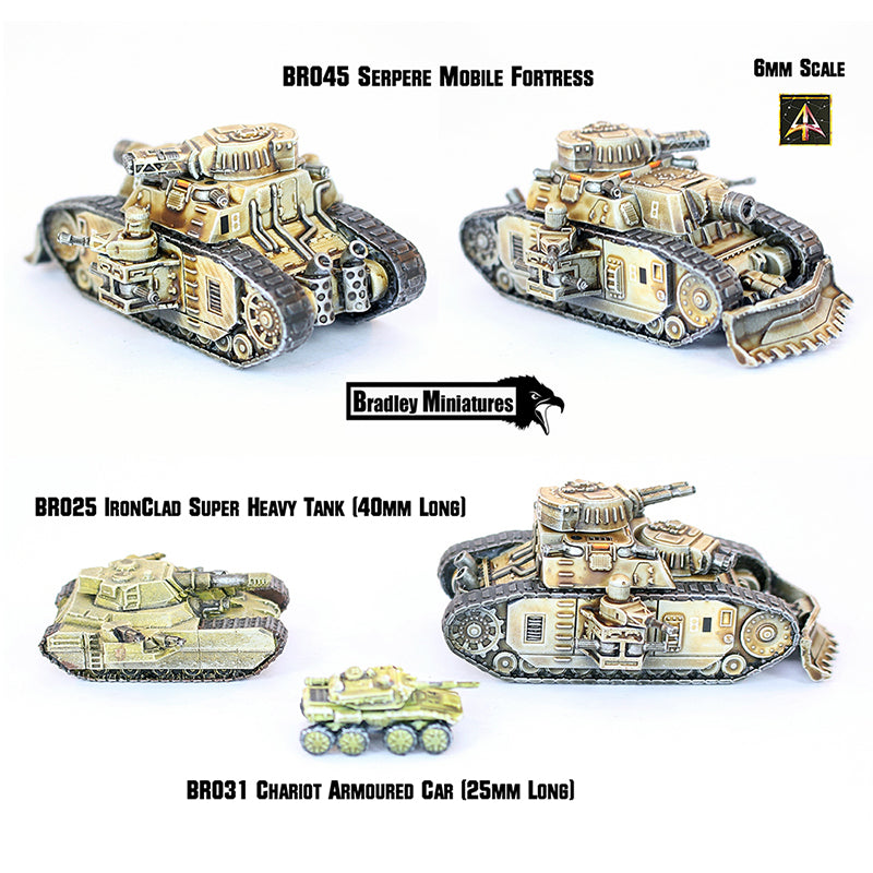 BR045 Serpere Mobile Fortress (Huge Vehicle with many options)