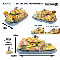 BR1510 Gotha Heavy Hovercraft (Large Vehicle with two Turret Weapons)