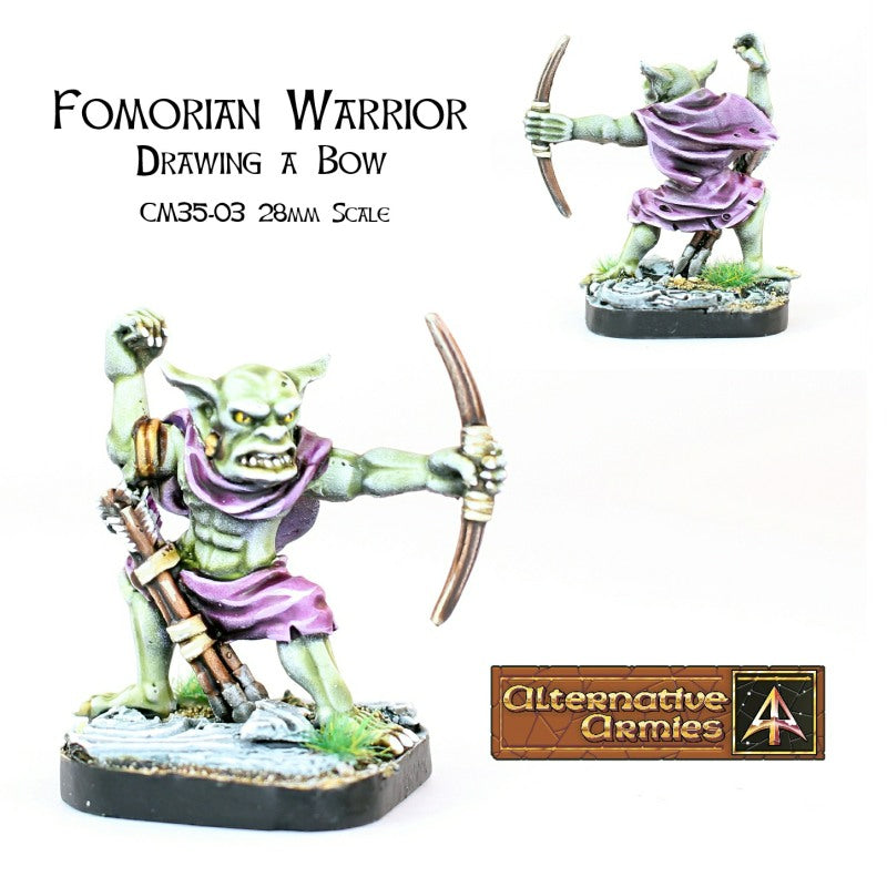 CM35-03 Fomorian Warrior drawing bow