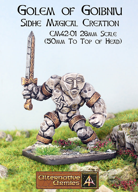 CM42-01 Golem of Goibniu (50mm To top of Head)