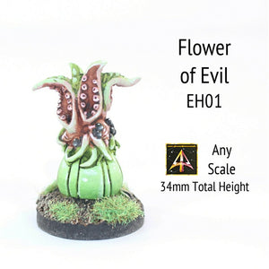 EH01 Flower of Evil (Monster Plant suitable for all scales)