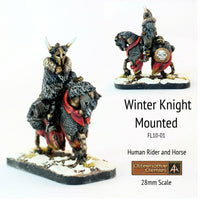 FL10-01 Winter Knight on Armoured Horse