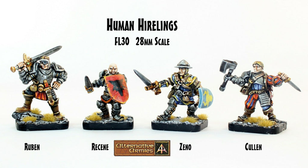 Fl30 Human Hirelings (Value Pack with Saving)