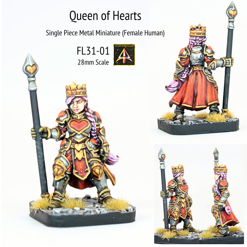 FL31-01 Queen of Hearts - Free in all orders automatically during Valentines event